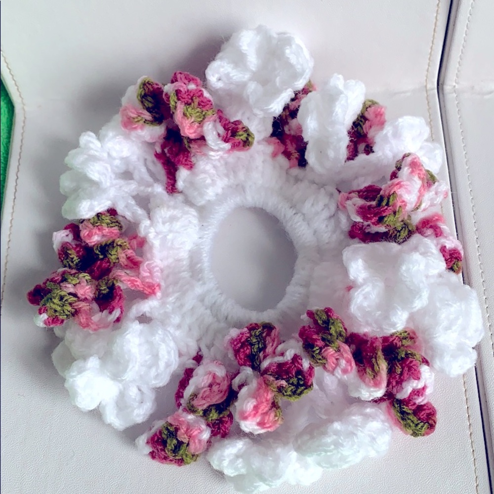 Grandma’s crocheted scrunchy